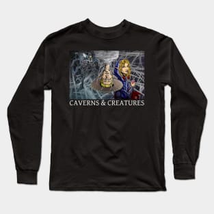 Caverns & Creatures: Sticky White Mess Long Sleeve T-Shirt